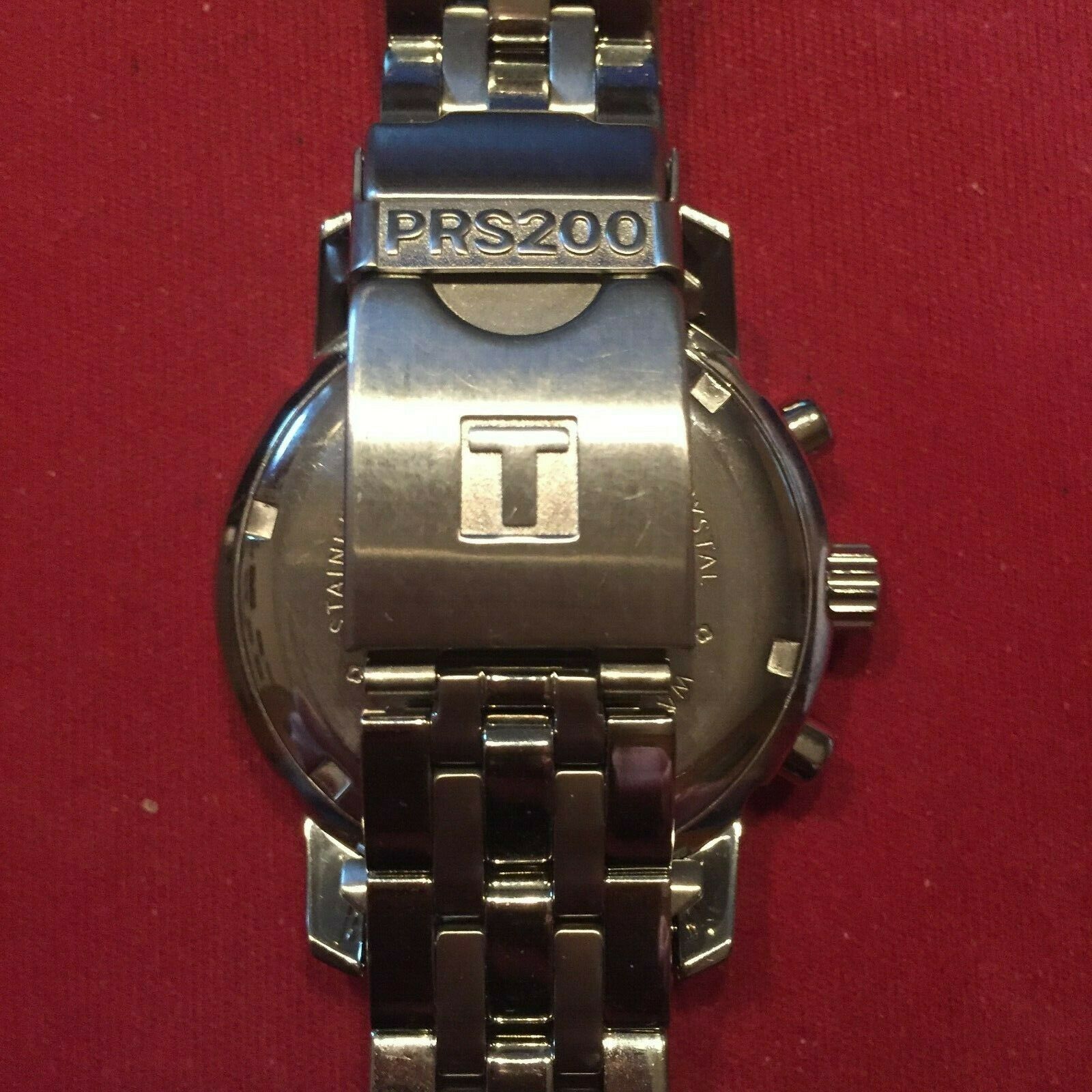 Buy Tissot T-Sport PRS200 Chronograph Black Textured Dial Men's Watch  T0674172105100 - PRS 200 - T-Sport - Tissot - Watches Online at  desertcartINDIA