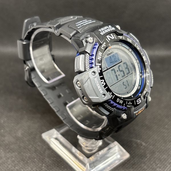 Casio SGW-1000-1A Triple Sensor Illuminator Compass Barometer Altimeter ...