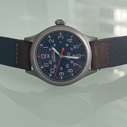 Timex expedition scout outlet blue