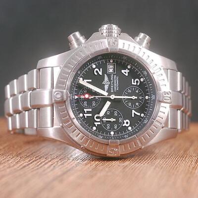 Breitling chrono avenger outlet titanium