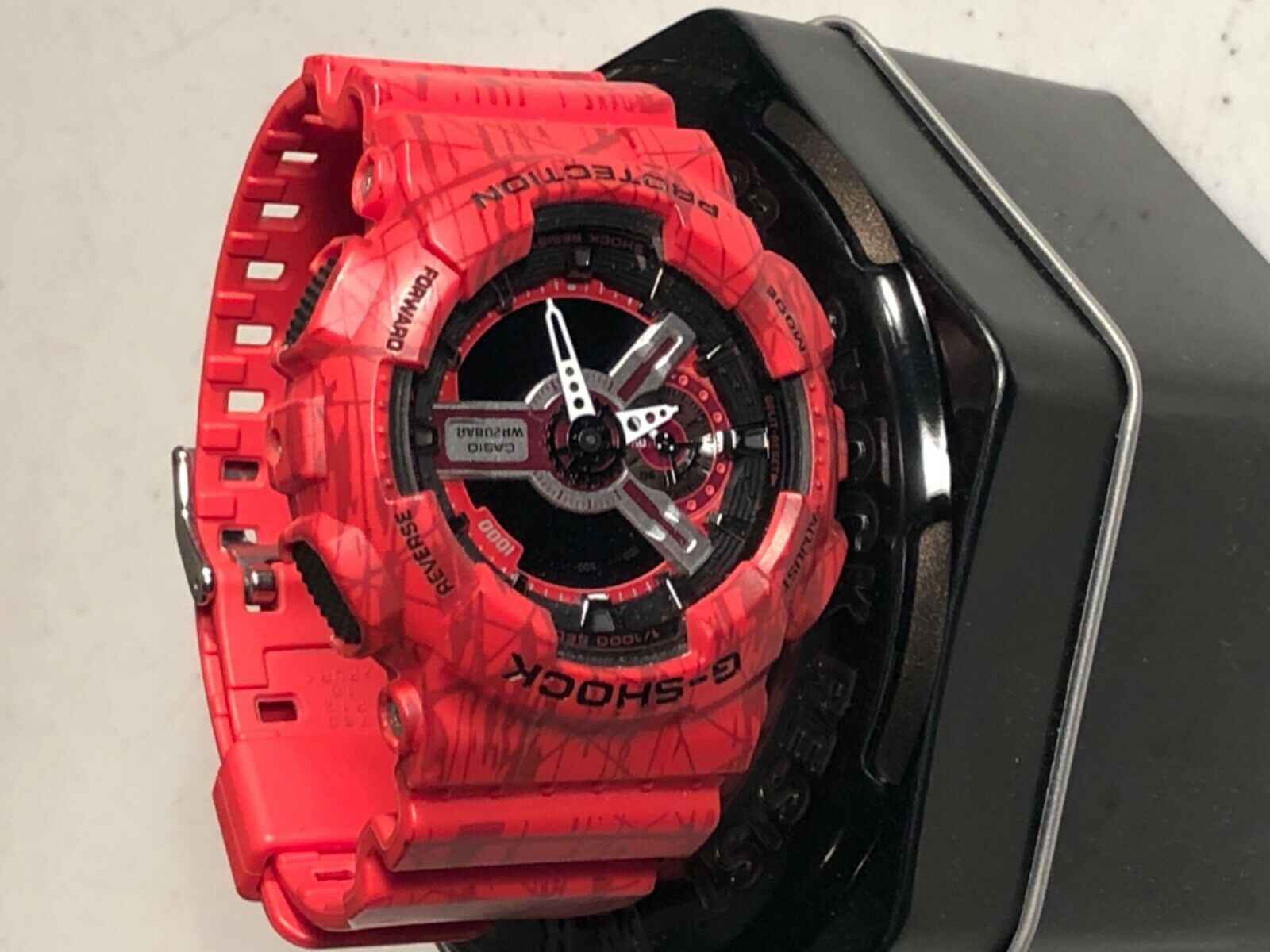 CASIO G-SHOCK GA-110B-4JF 箱付 ピンク 腕時計(アナログ