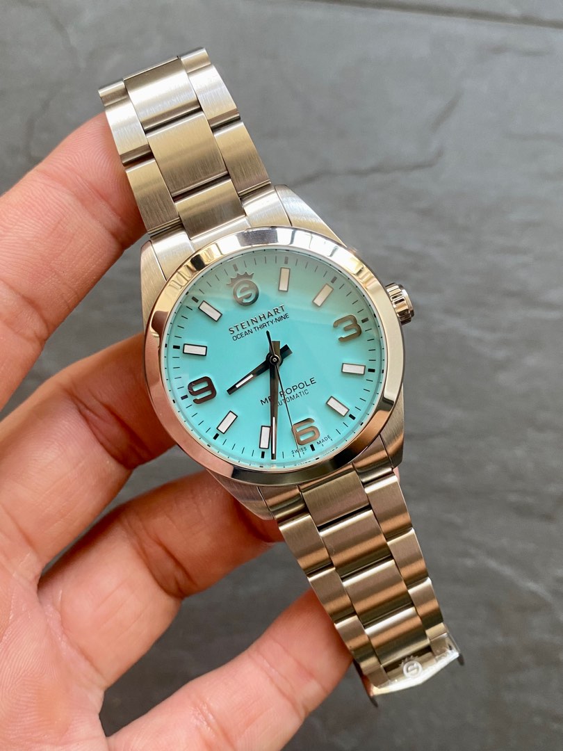 Steinhart Ocean 39 Metropole Tiffany Dial | WatchCharts Marketplace