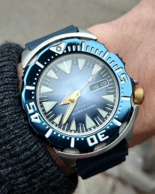 Seiko Monster 100th Anniversary Limited Edition SRP455