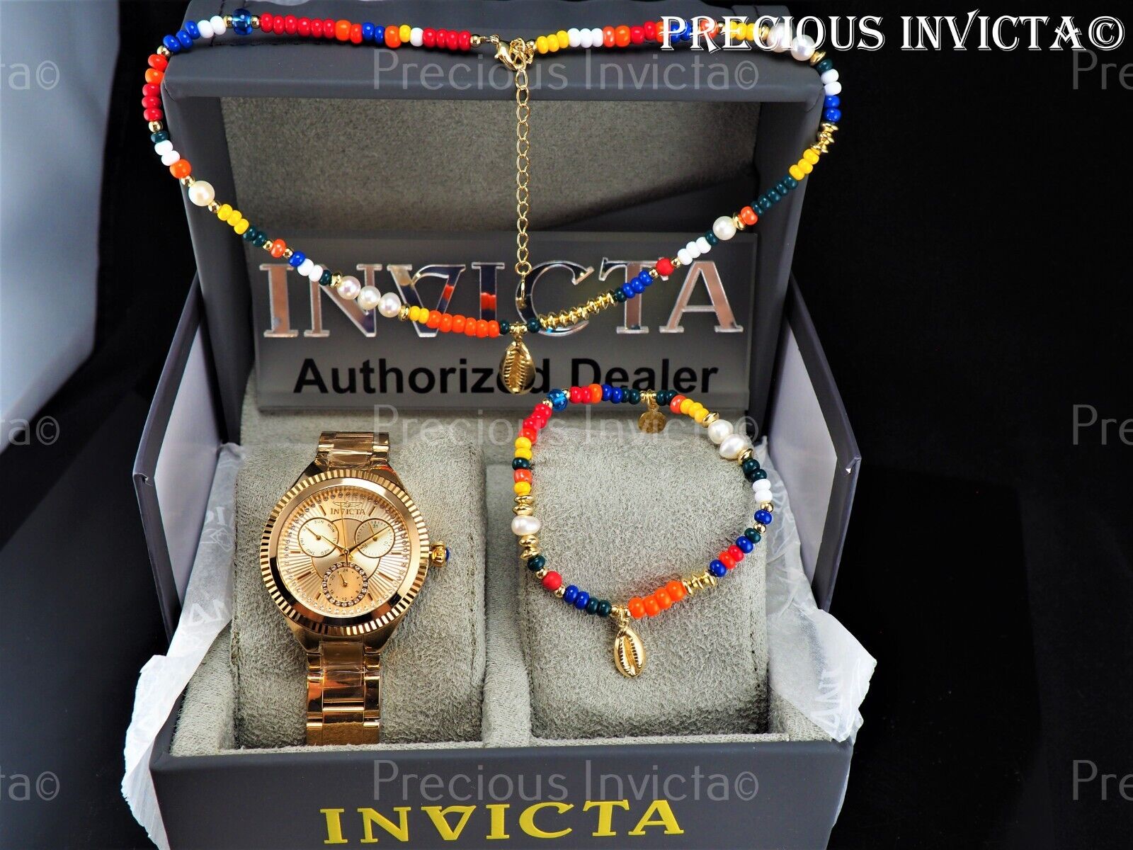 Invicta watch and bracelet set hot sale