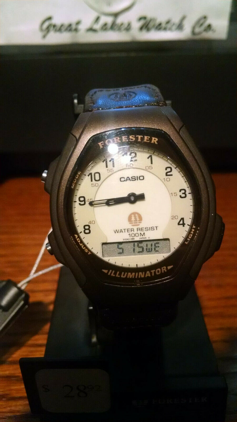 casio forester strap