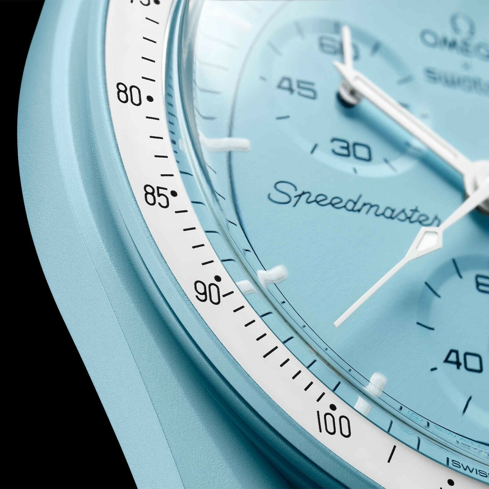 Omega X Swatch MoonSwatch Bioceramic Watch - Mission To Uranus 