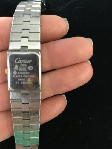 cartier paris 925 argent plaque or g20m swiss 21 050399