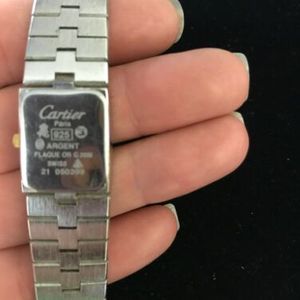 特価品) Cartier 925 argent 21