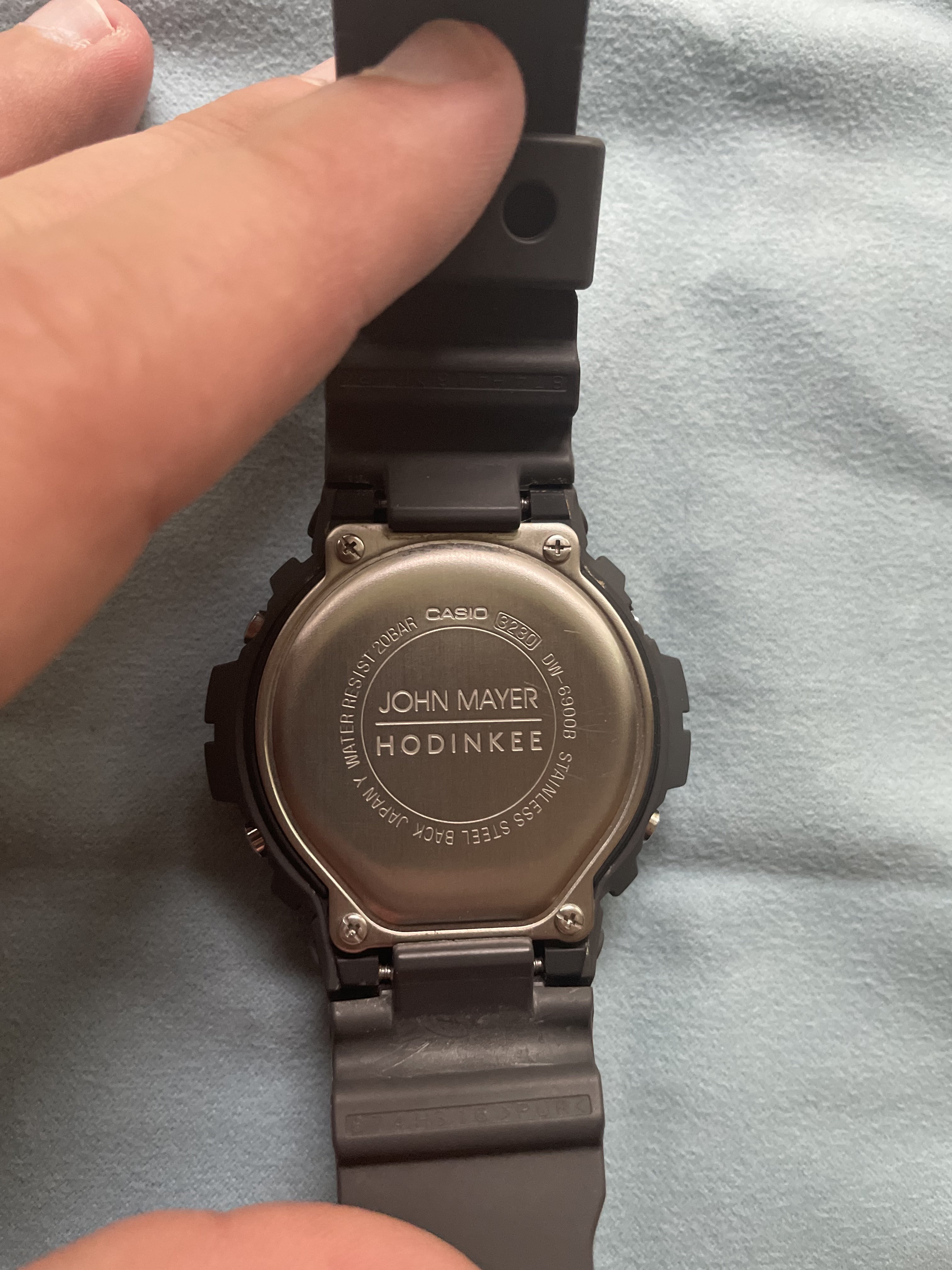 725 USD] Casio G-Shock Ref.6900 x Hodinkee x John Mayer