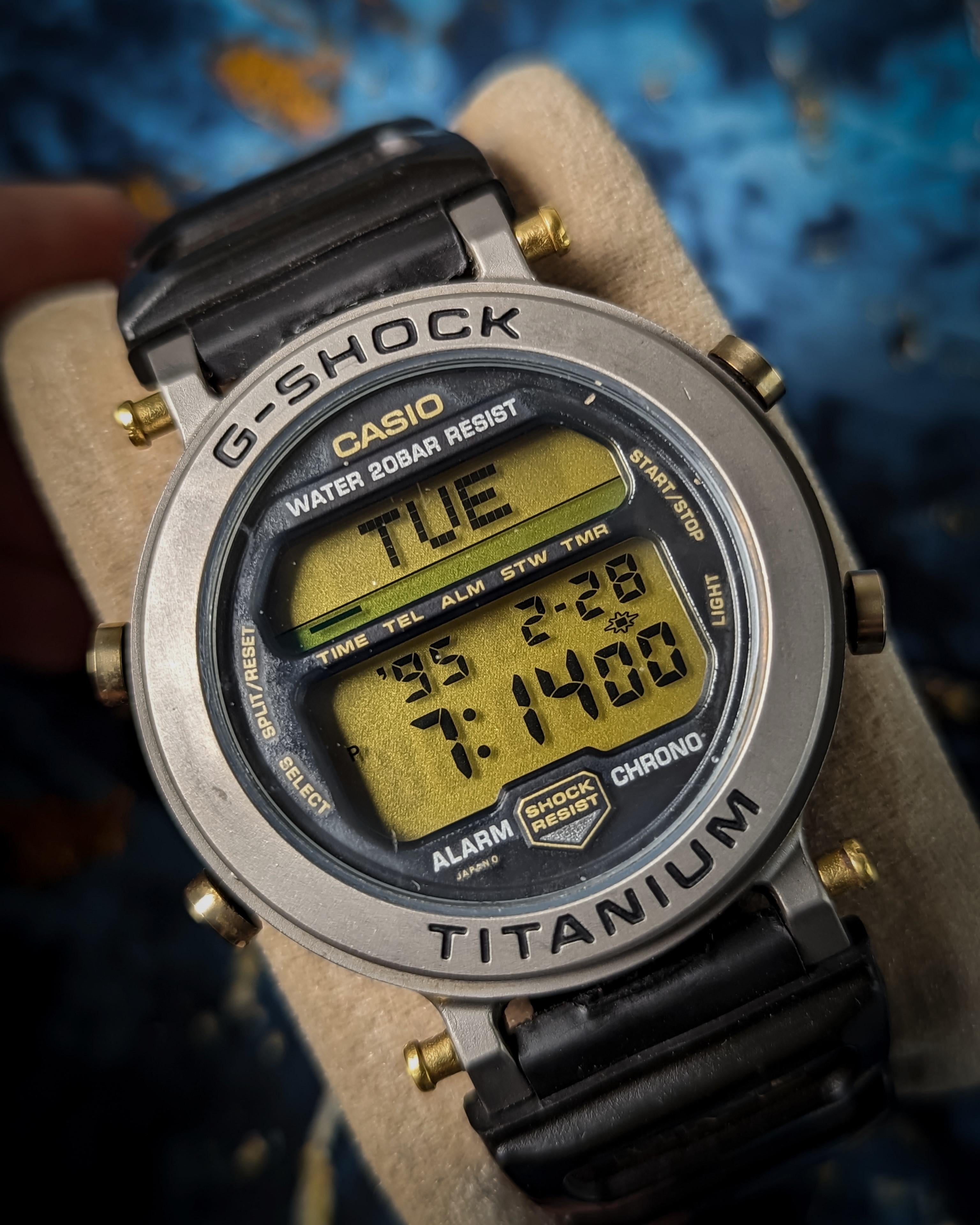 WTS] Vintage Casio G-Shock – MRG-1 – Titanium – Alarm Chronograph