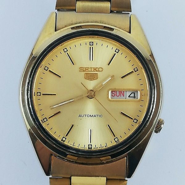 Vintage SEIKO 5 7S26-3040 Automatic 21 Jewels Japan Watch Working Condition  | WatchCharts