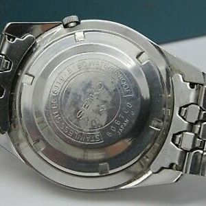 VINTAGE 1968 Seiko 5 6119-8160 Mens 38mm Automatic Watch Box