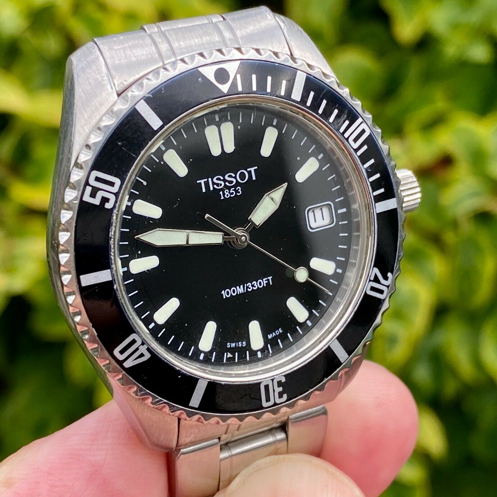 Tissot 1853 E663-763M Quartz 100m Dive Watch - Swiss ETA