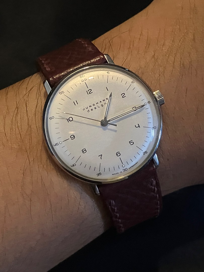 Junghans max cheap bill mechanical