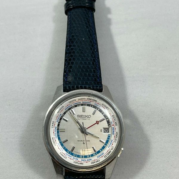 Seiko World Time Automatic Watch 61176010 WatchCharts