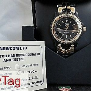 TAG Heuer RARE Full Size SEL Quartz Watch S93.306C | WatchCharts