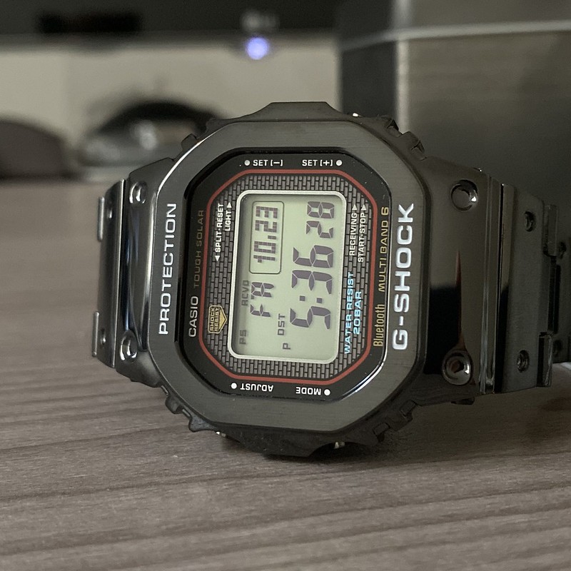 Casio G-SHOCK GMW-B5000D-1 Watch With Genuine TFC Crystal — Clean But Well  Worn | WatchCharts Marketplace