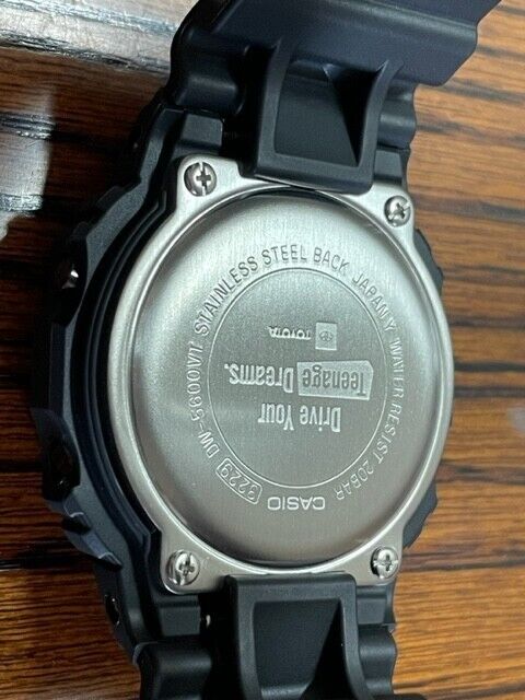 Casio G-SHOCK Toyota Collaboration DW-5600 Rare Cool Design From