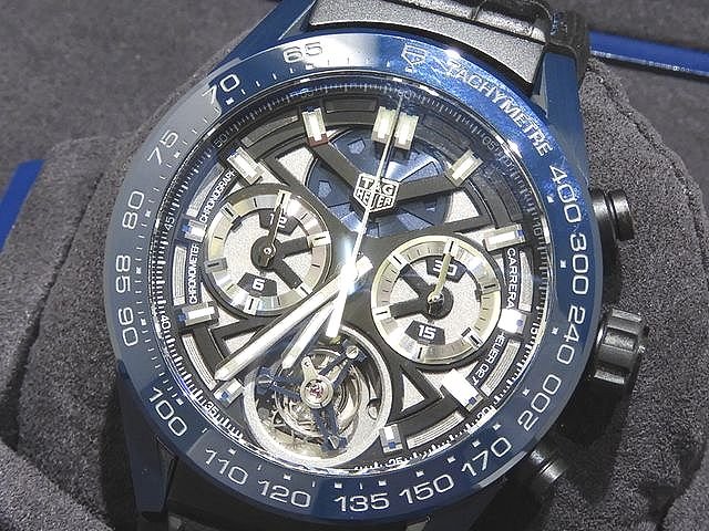 TAG Heuer Carrera Calibre Heuer 02T 45 Chronograph Tourbillon CAR5A93