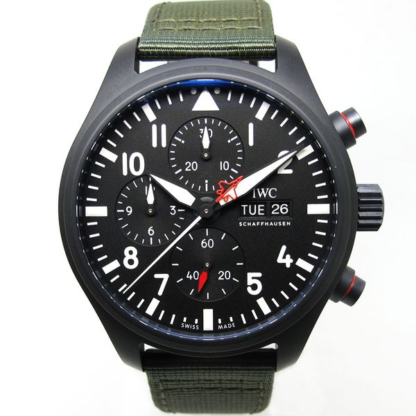 IWC SCHAFFHAUSEN Pilot Watch Chronograph Top Gun SFTI IW389104 1500 ...