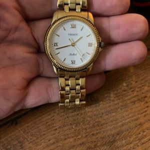 Tissot Ballade 18 Carat Gold Plated Watch Fully Working Excellent Condition Watchcharts
