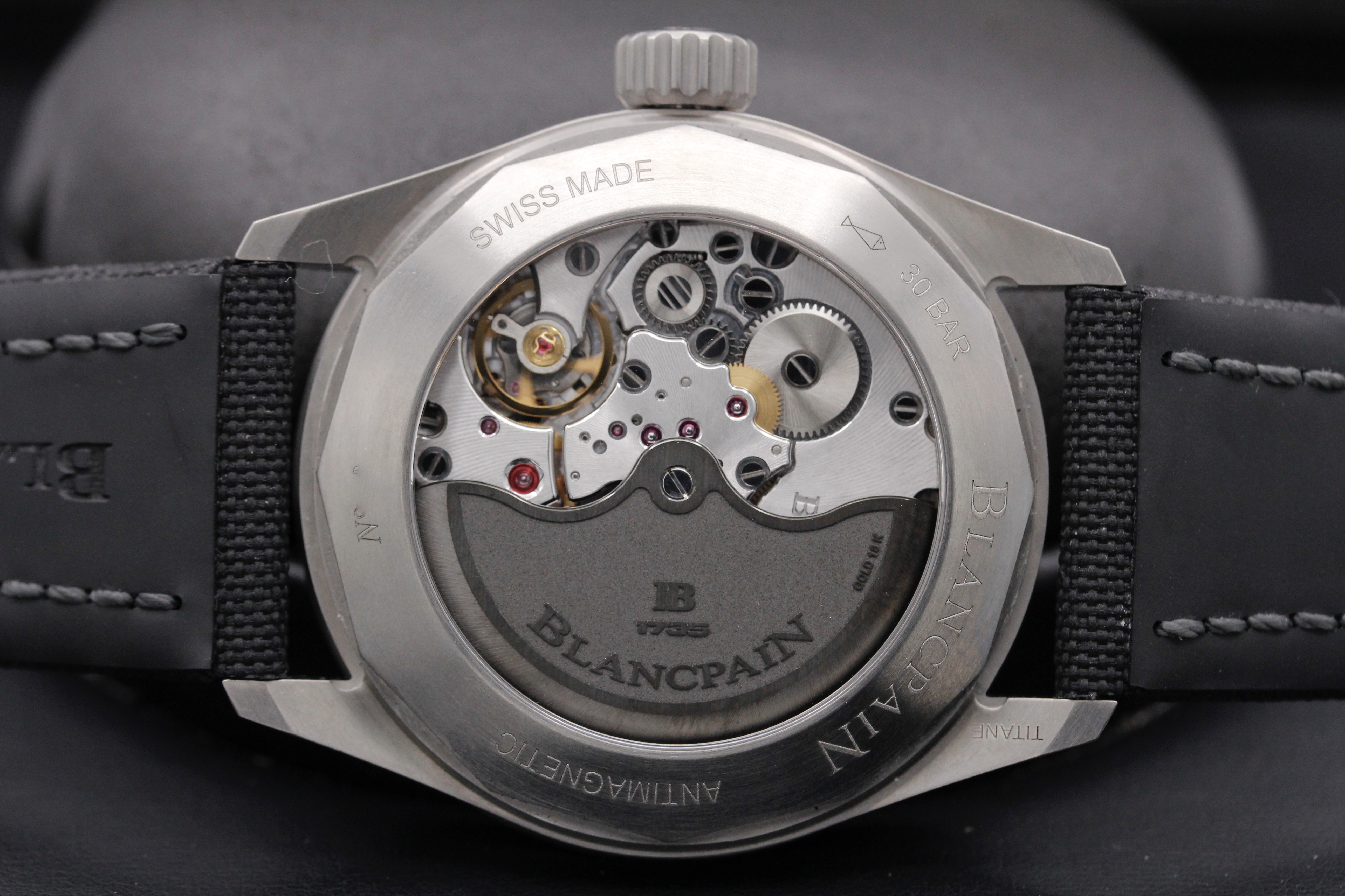 FSOT Blancpain Fifty Fathoms Bathescaphe Titanium 5000 1230NABA