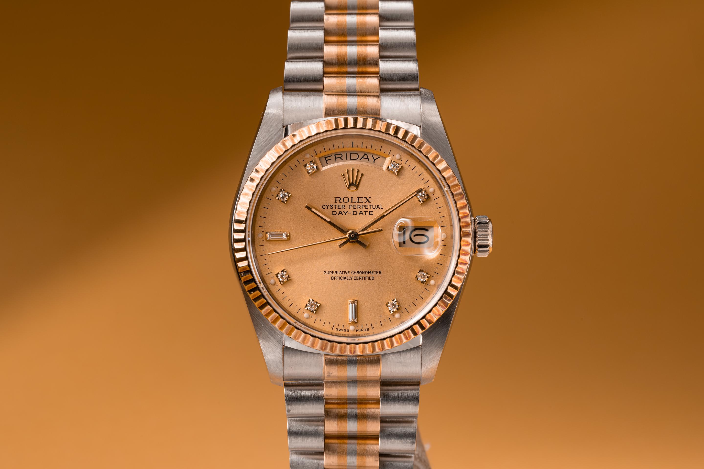 Rolex tridor day clearance date