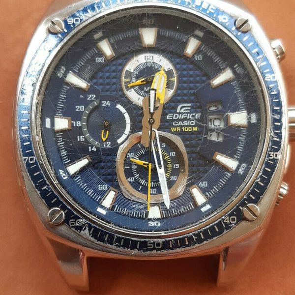 Casio Edifice EF 553 Modul 4307 Chronograph Men s Wrist Watch WatchCharts Marketplace