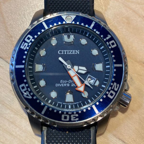 Citizen Eco-Drive Promaster Dive Men's Watch BN0151-09L Blue | WatchCharts