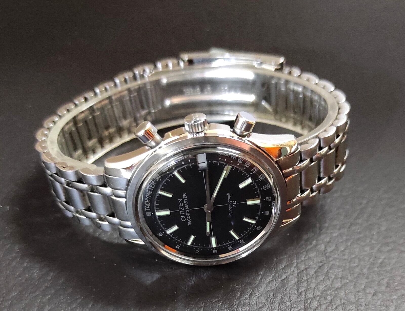 1960's VINTAGE CITIZEN RECORDMASTER CHRONOGRAPH 21J MANUAL