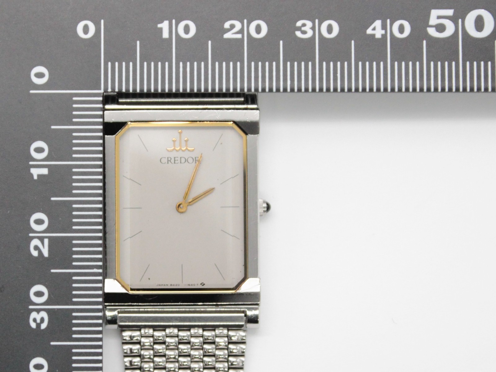 Vintage 1970s [NEAR MINT] SEIKO CREDOR 8420-6990 Qz Men's Watch