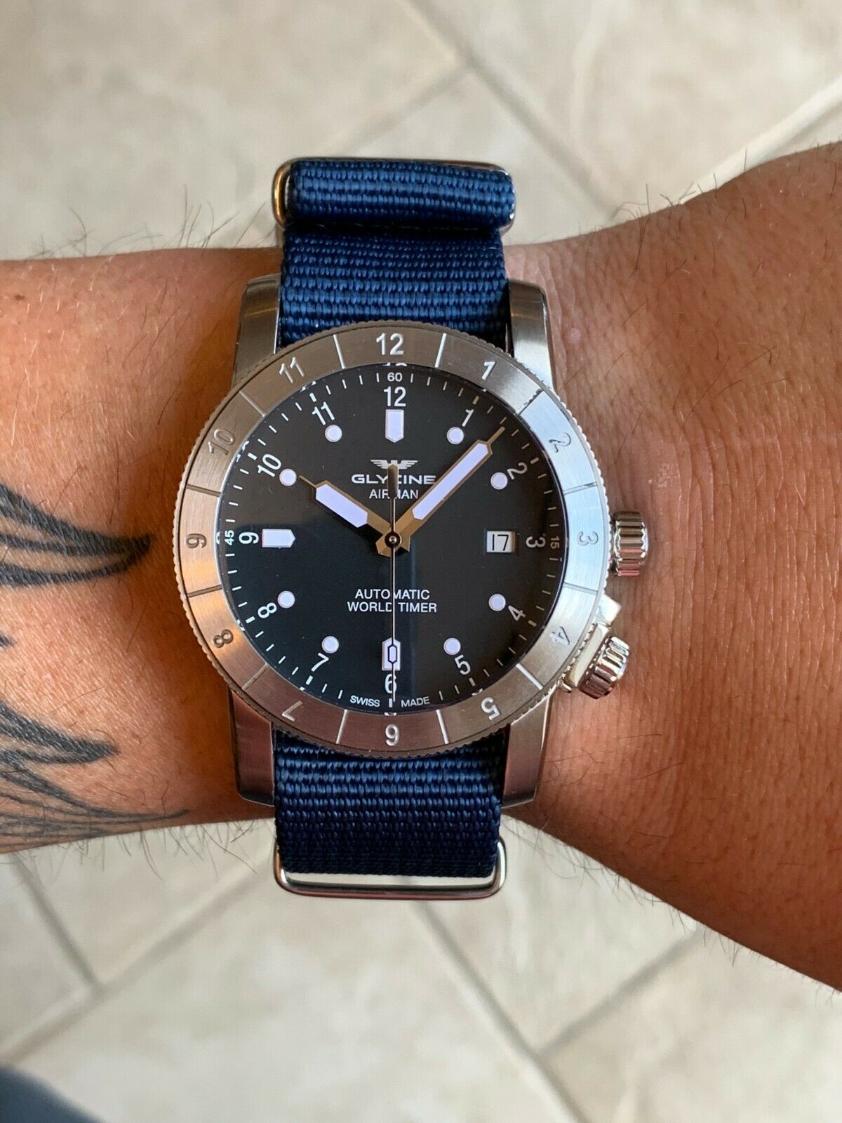 Glycine airman sale gl0063