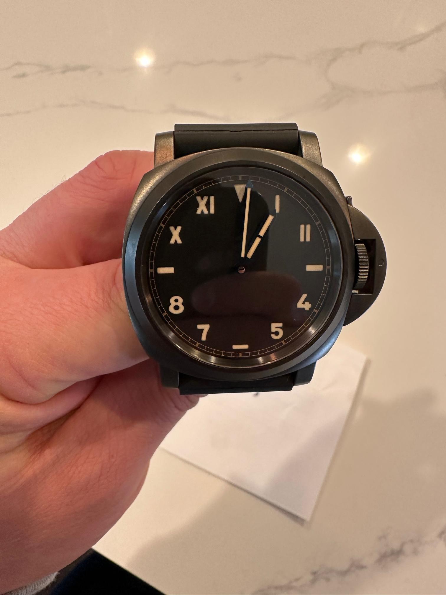 WTS Panerai 779 8 Day Manual Wind WatchCharts Marketplace