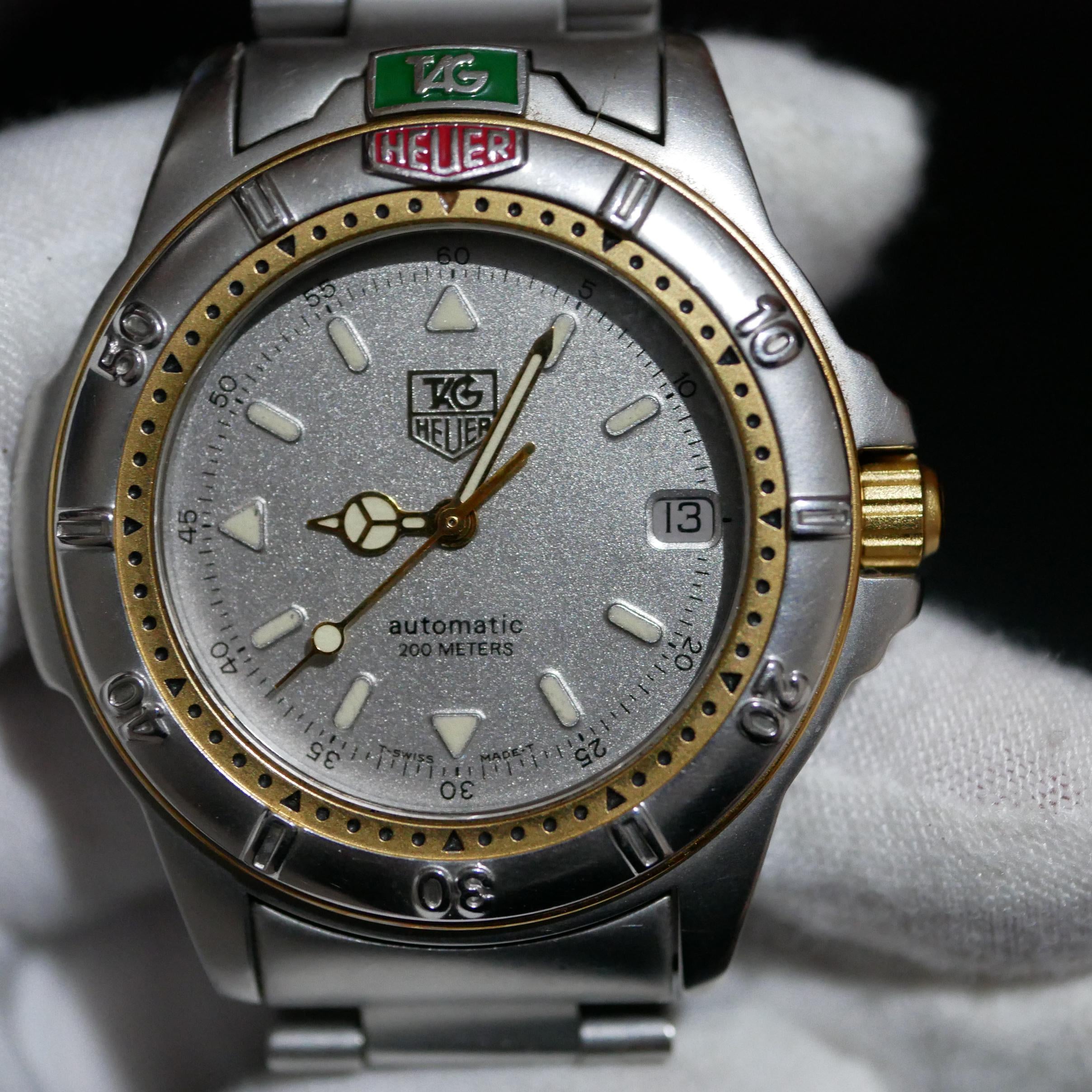 1994 Tag Heuer 4000 automatic vintage watch with box and papers