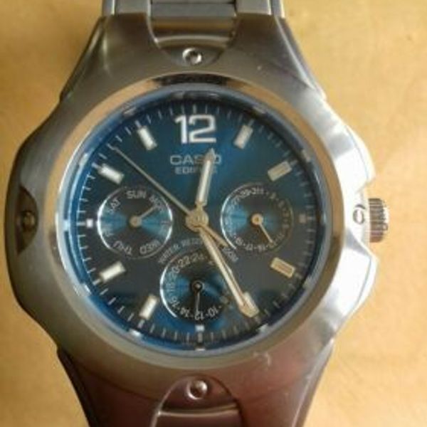 CASIO EDIFICE EF 302 ARMBANDUHR WatchCharts Marketplace