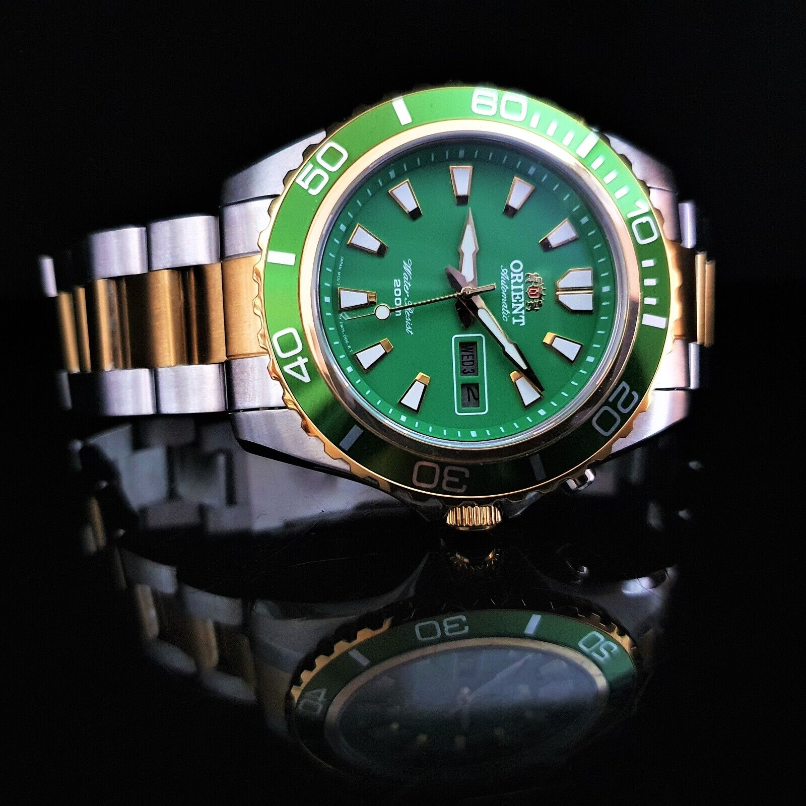 Orient mako 2025 xl green