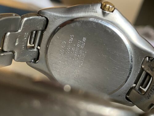 Seiko Lucent Titanium 5Y89-1000 Triple Calendar Vintage
