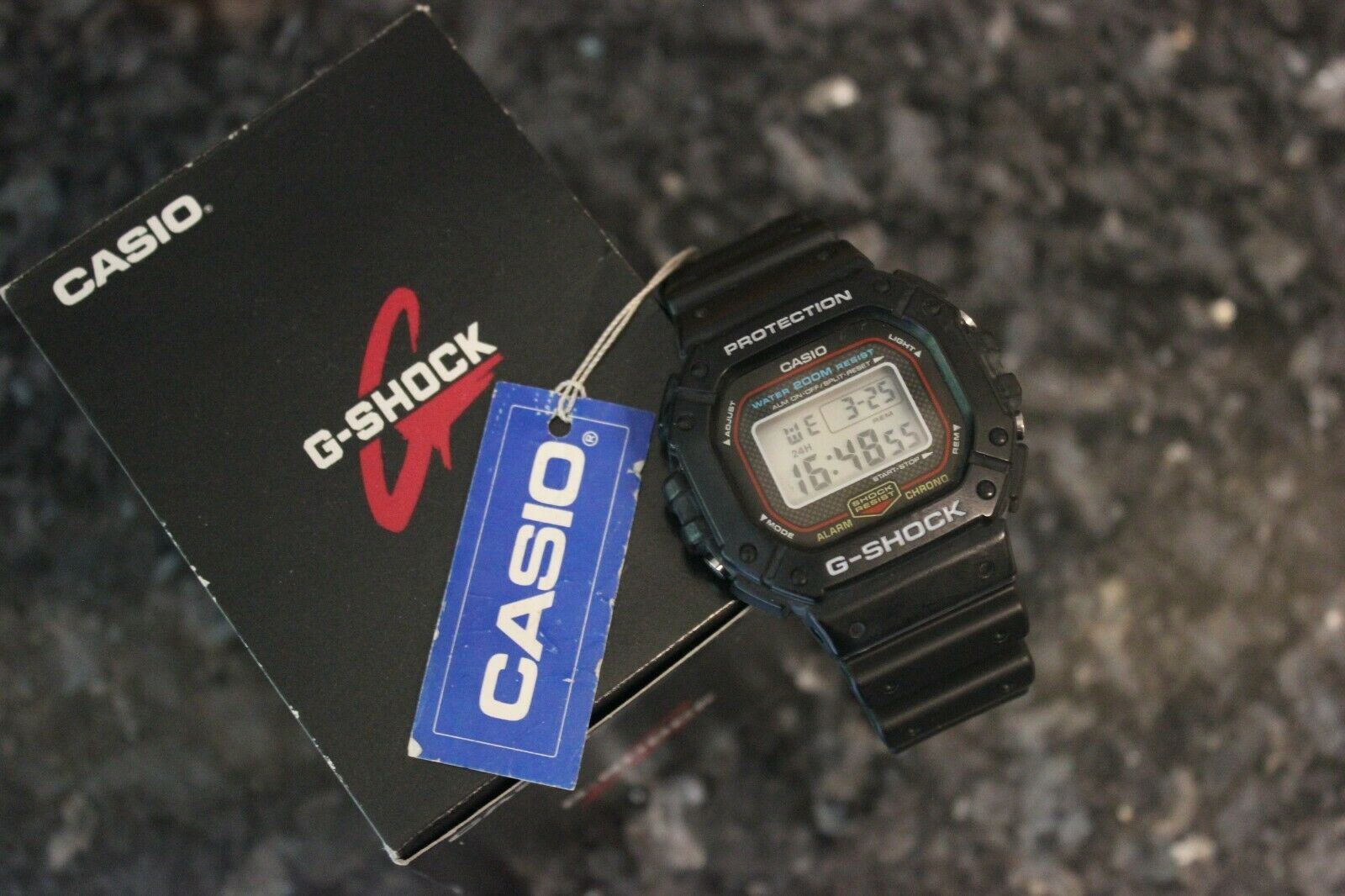 NOS Rare vintage Casio G Shock DW 5300 Misson Impossible Tom