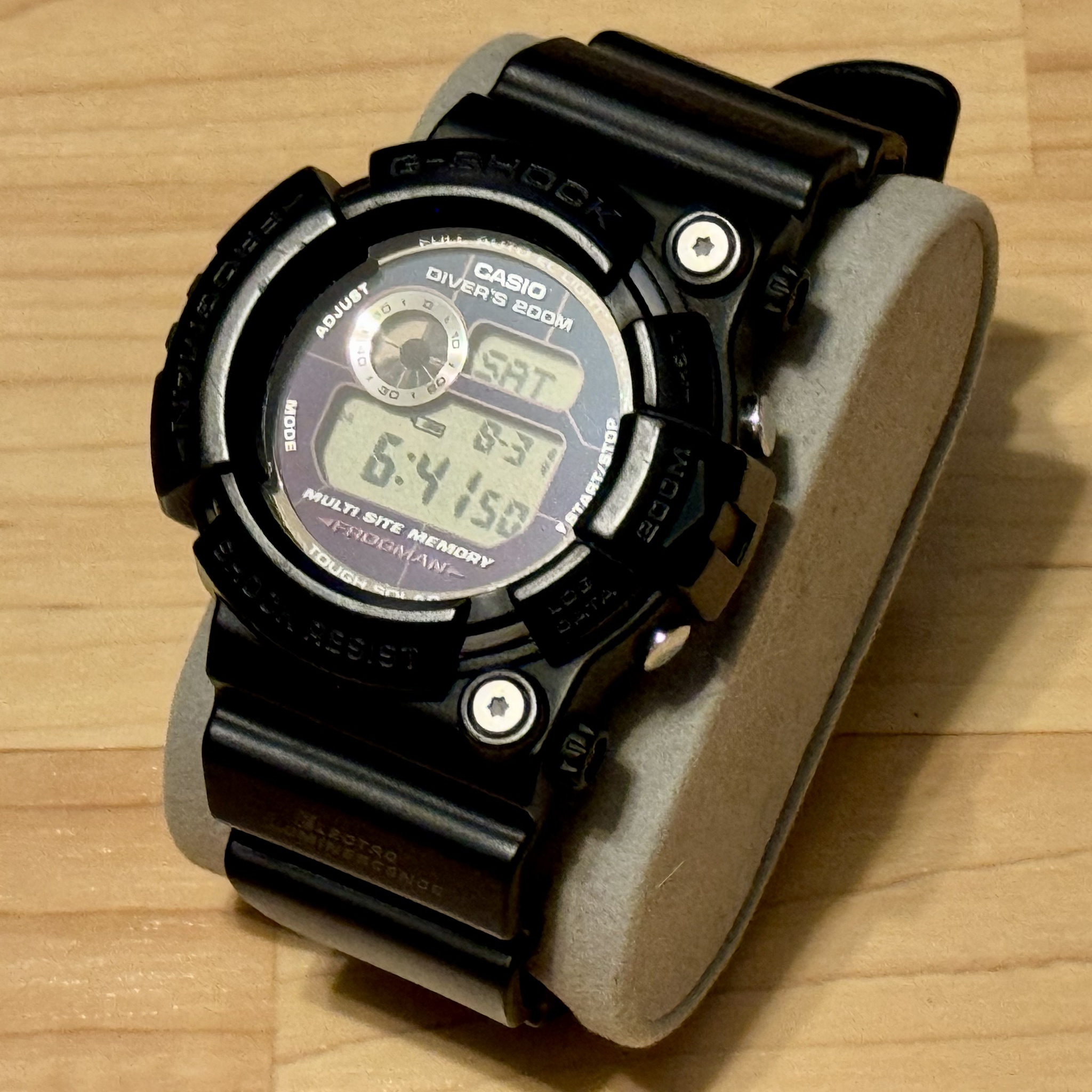 G-SHOCK フロッグマン ブラックヘリオス GW-200BC-1JF G-SHOCK ジー