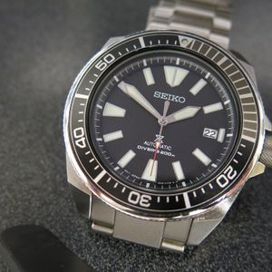 For sale or for trade Seiko Samurai SRPD51, black waffle dial, sword hands  | WatchCharts
