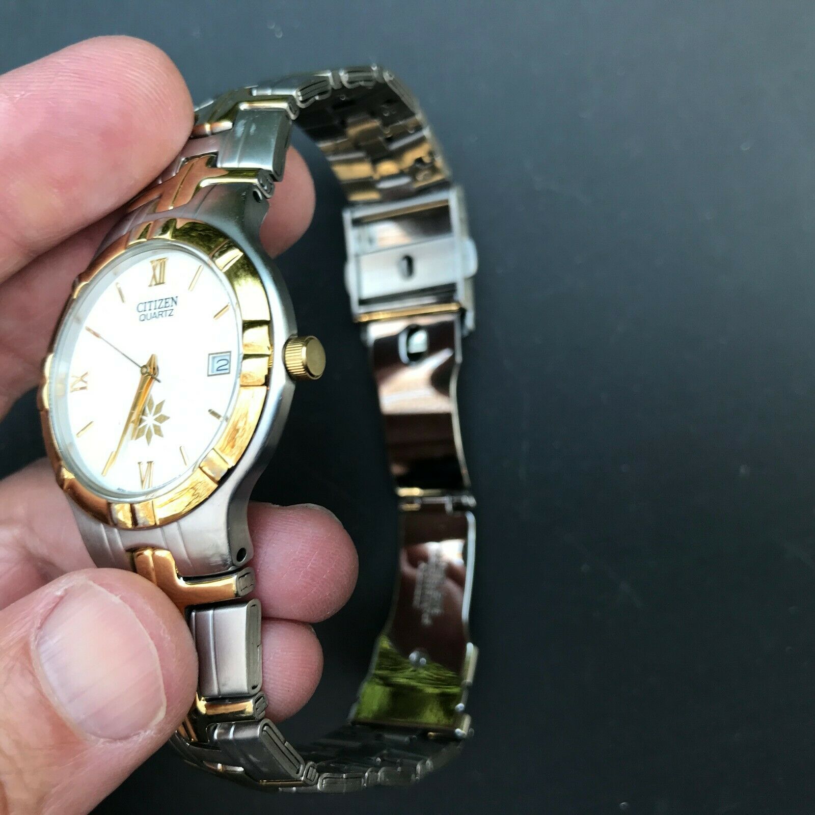 CITIZEN 2510-S029261 Two Tone Quartz Men's 35mm Watch - New