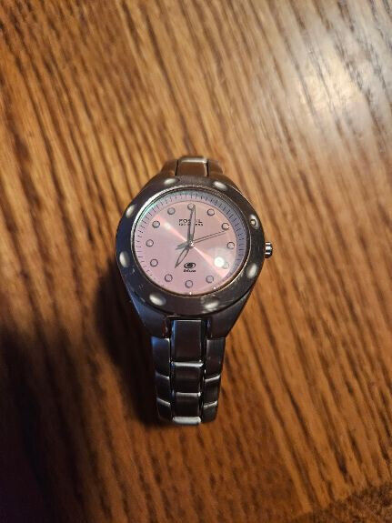 Second hand hot sale fossil watches