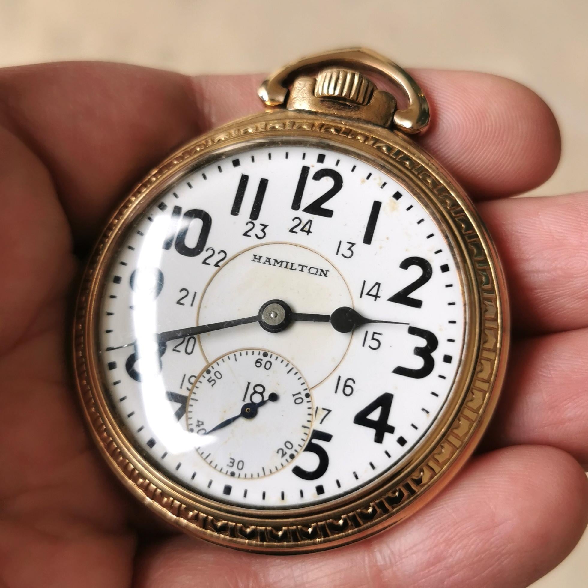 Hamilton 941 pocket online watch