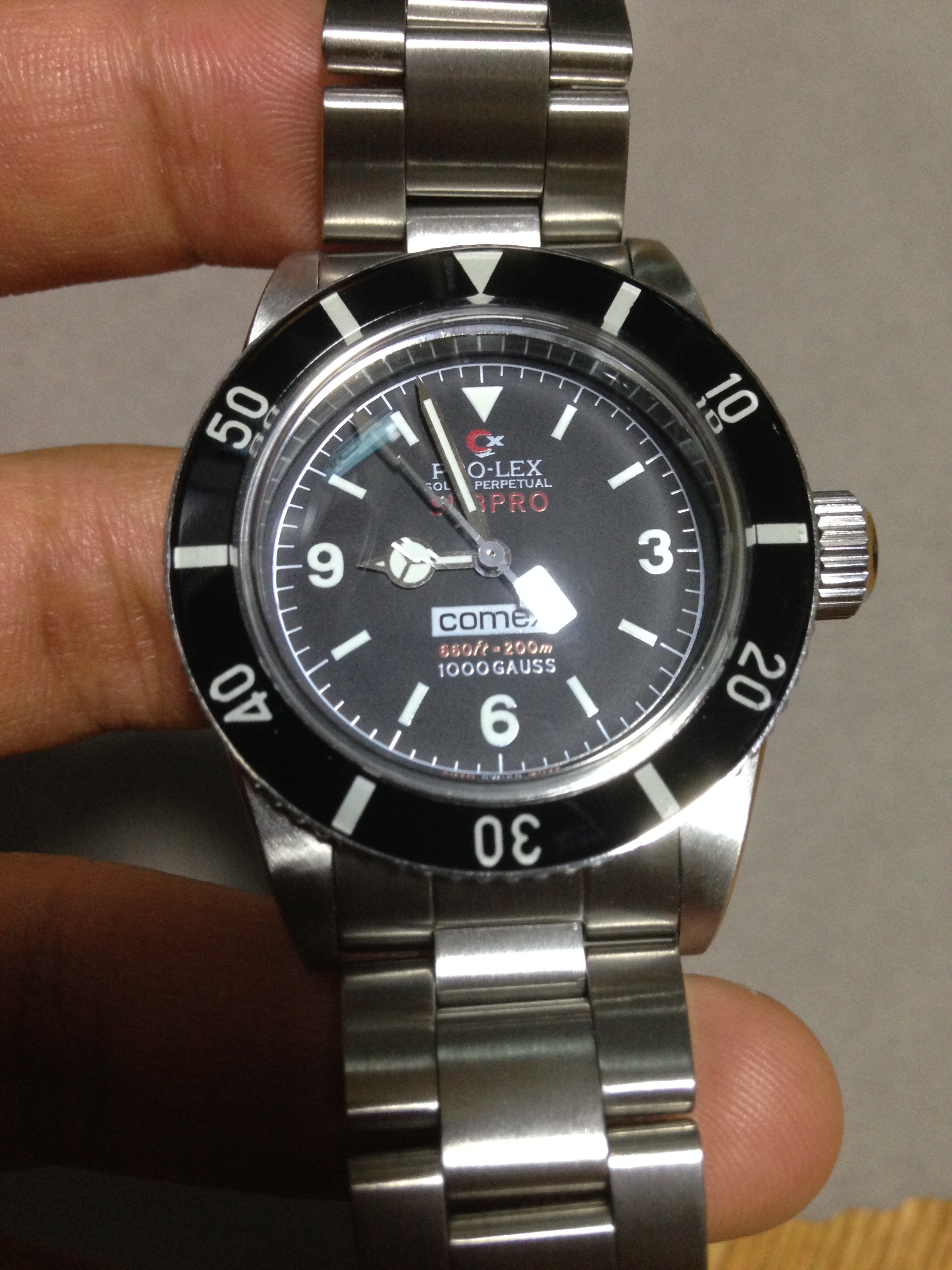 FS : RWX Pro-Lex Subpro Comex 2000 <SUPER RARE> | WatchCharts Marketplace