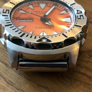 SEIKO SRP 309 K1, Orange Monster, Divers Watch, Early 2nd Generation  unmodified | WatchCharts