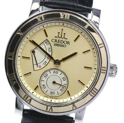 SEIKO CREDOR 4S79-0020 18YGBezel power reserve gold Dial Automatic  Men's_606671 | WatchCharts