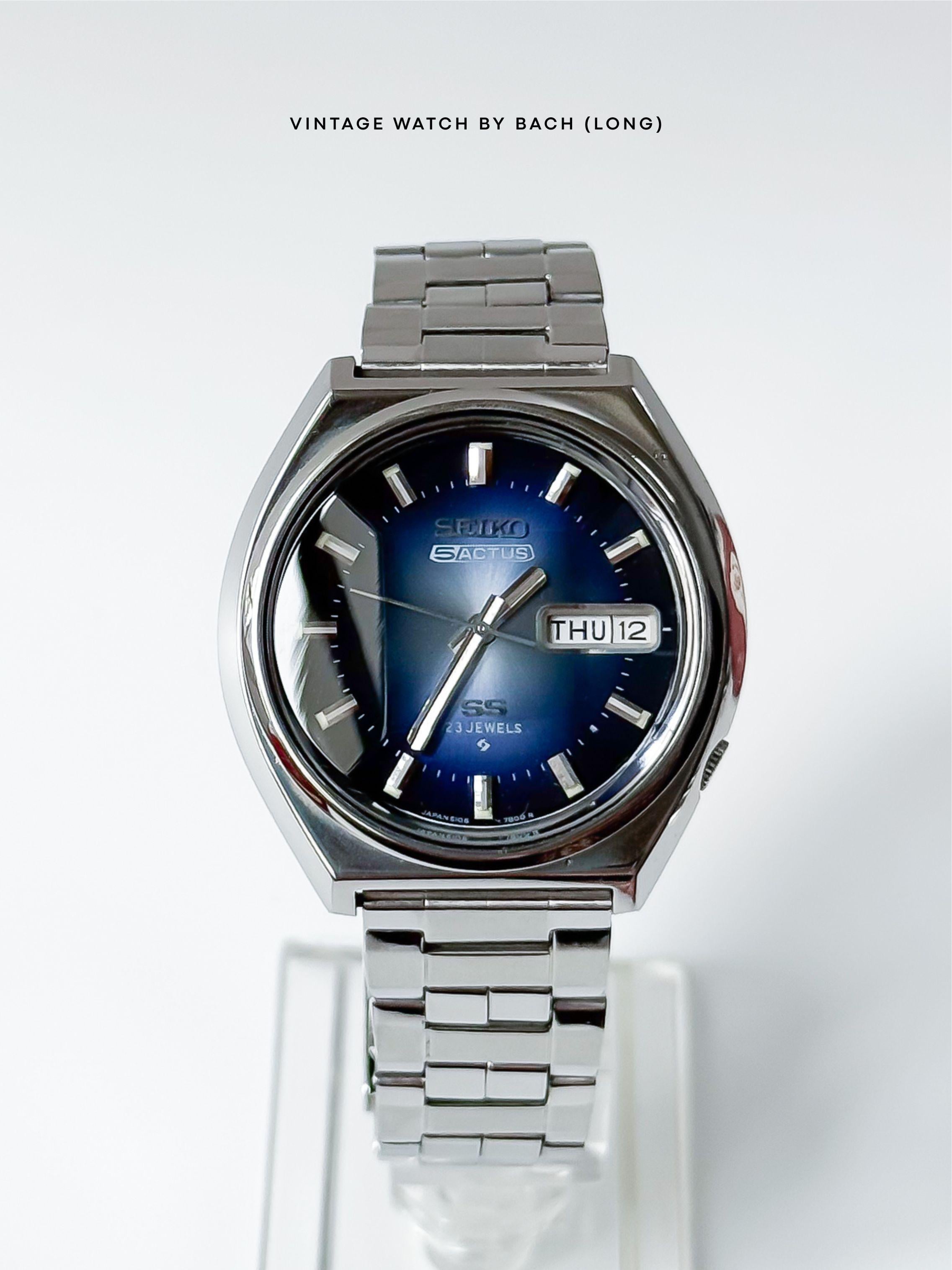 SEIKO 5 ACTUS アクタス SS 23JEWELS 腕時計 機械式 【公式通販】