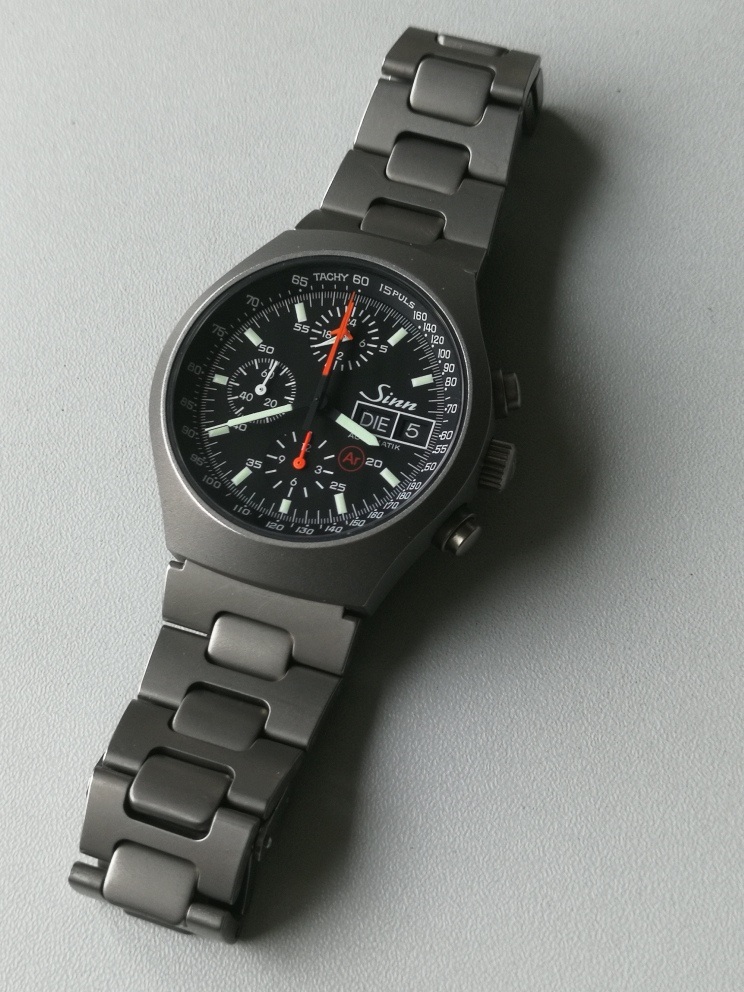 Sinn 157 Ty Titan Ar Chronograph - Lemania 5100 - EU | WatchCharts  Marketplace