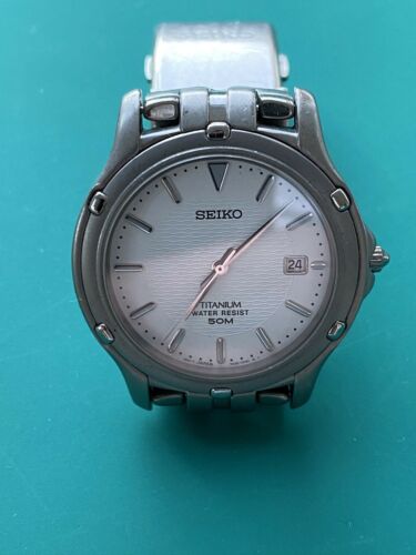 Seiko titanium outlet 50m