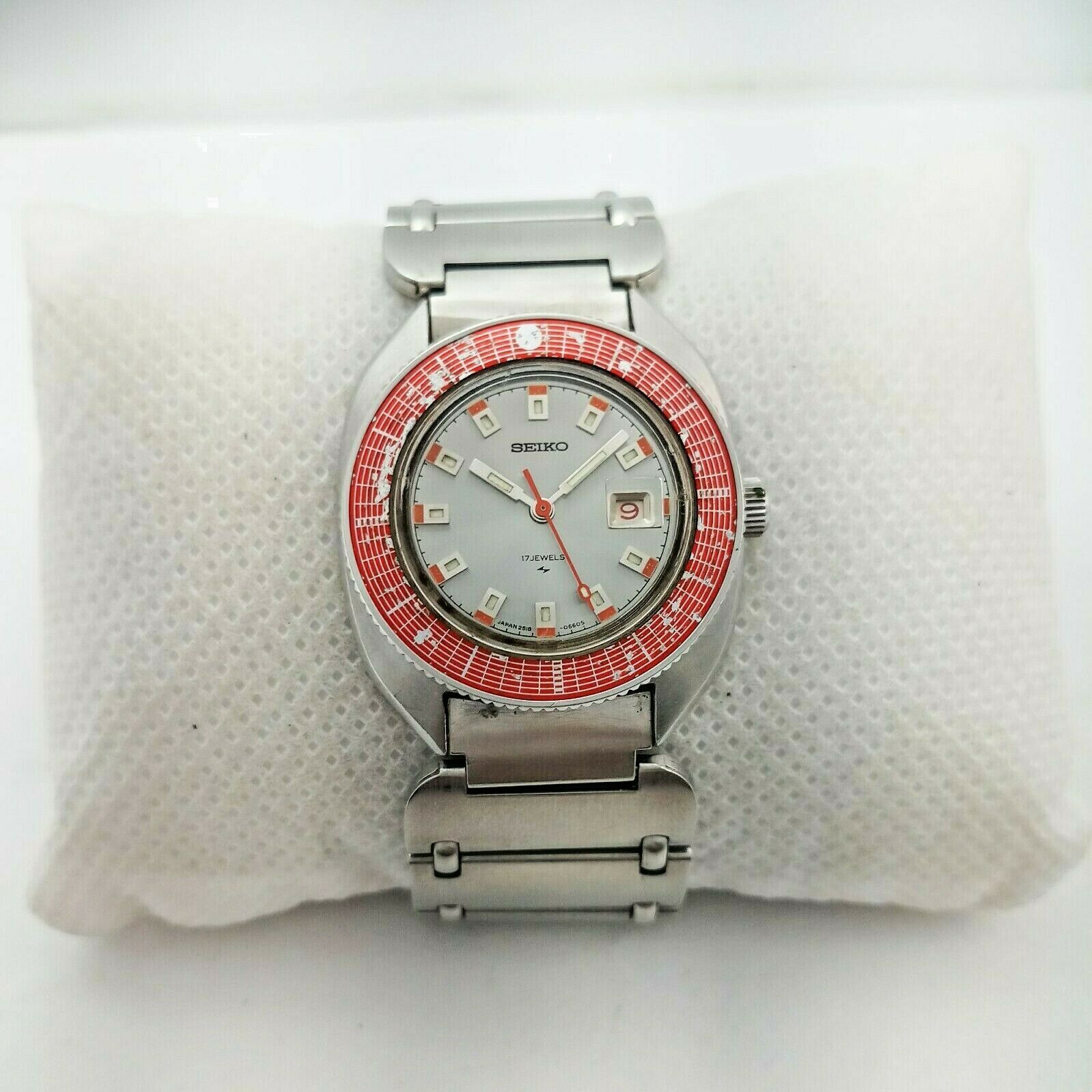 SEIKO 2518-0210 HAND WINDING 17 JEWELS DATE WOMEN`S VINTAGE WRIST